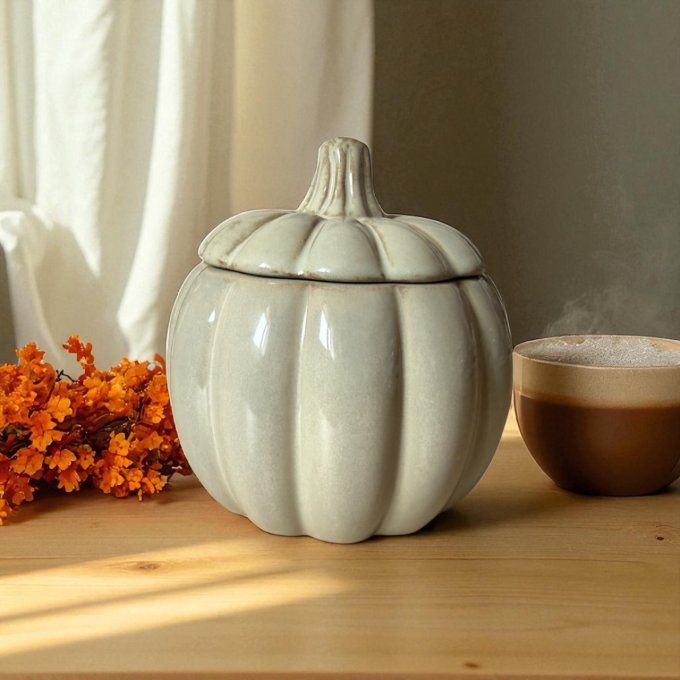 Pumpkin candle - Crème 